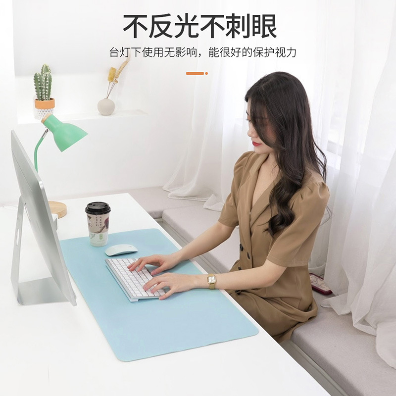 現品コンピュータマウスマット超大型オフィステーブルパッド大防水皮革パッド|undefined