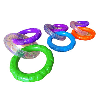 Factory direct high quality TPR elastic ring pet dog interactive training molars resistant to bite cleaning export foreign trade play