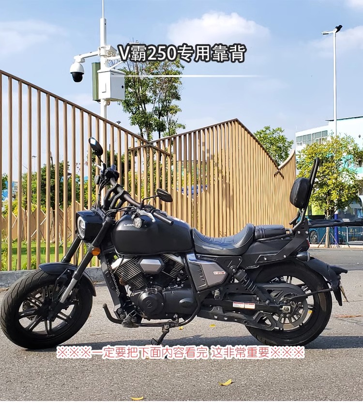 Muscle car Wolf suitable for Longjia V BA 250 backrest modified tail shelf rear tail frame tail wing multifunctional folding backrest