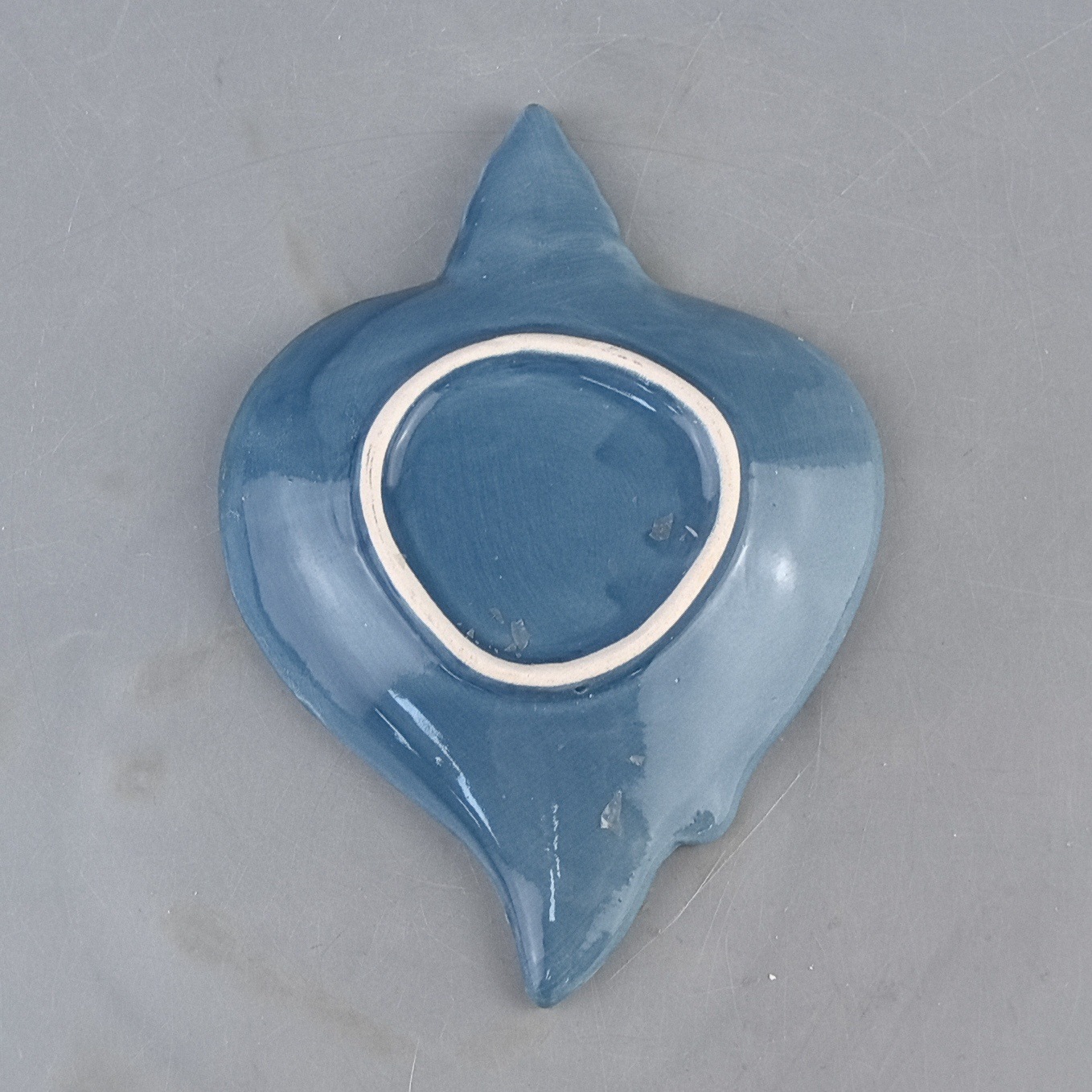 Decoración de sala de estar europea simple creativa, decoración artesanal, placa de joyería de conchas de cerámica, hogar creativo, lindo pintado a mano