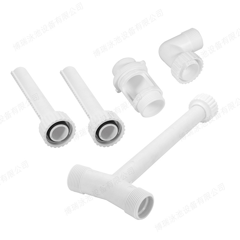 Comercio exterior nueva fuente de doble cabeza piscina soporte fuente piscina PISCINA cascada fuente estanque de peces fuente jardinería Fuente