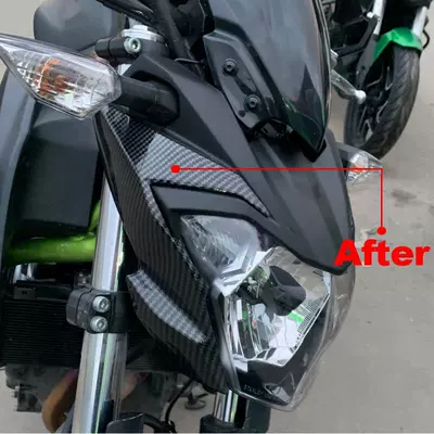 Upper Cover Side Cover Front Face — Motorcycle frame