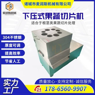 麦润斯定制清水藕片加工设备 生姜切片机厂家 切凤梨片机器