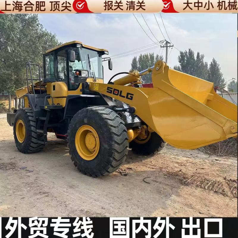 Turpan Xinjiang exportación de comercio exterior de segunda mano 50CN cargador Liugong856 carretilla elevadora