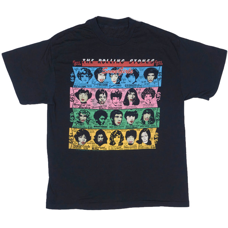 The Rolling Stones Rolling Stones-Some Girls 1989 Tour American Short Sleeve T-Shirt