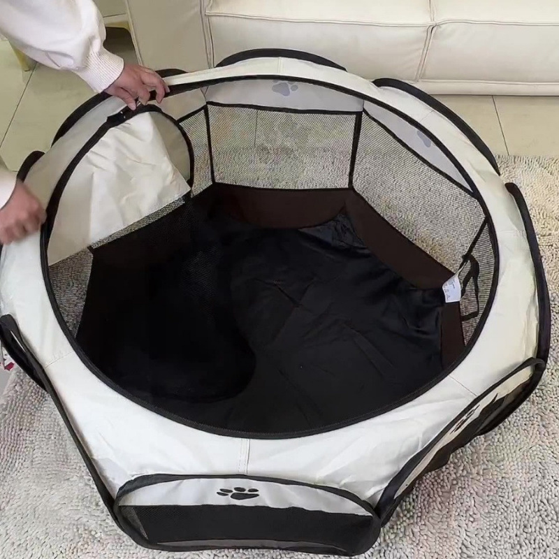猫産室折りたたみ猫ケージペットフェンステント猫の巣猫産室八角形ケージ犬小屋卸売犬ケージ|undefined