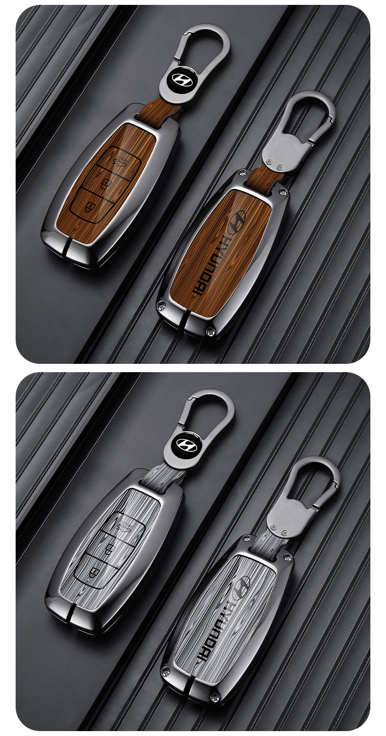 2023 Beijing Hyundai Tucson L Key Cover 21/22 Fifth Generation Tucson L Special Metal Car Bag Buckle for Men