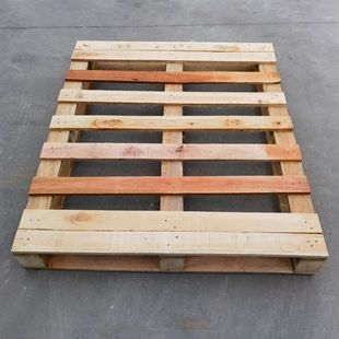 Four-Sided Forked Wooden Pallet, Fumigation Pallet, Japanese Bottom Pallet, Logistics Solid Wood Pallet, Guangzhou Manufacturer Wholesale