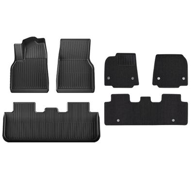 Tesla Model Yl/Y/3 Special Car | Modelə uyğun ayaqaltı - renewed-y-blister-foot-pads-jeanswest-carpet-surface