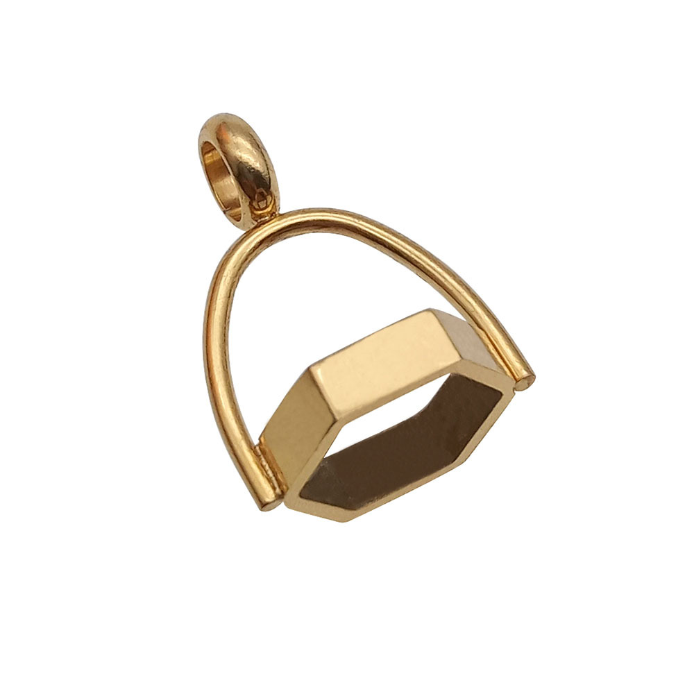 fashionable hexagonal pendant