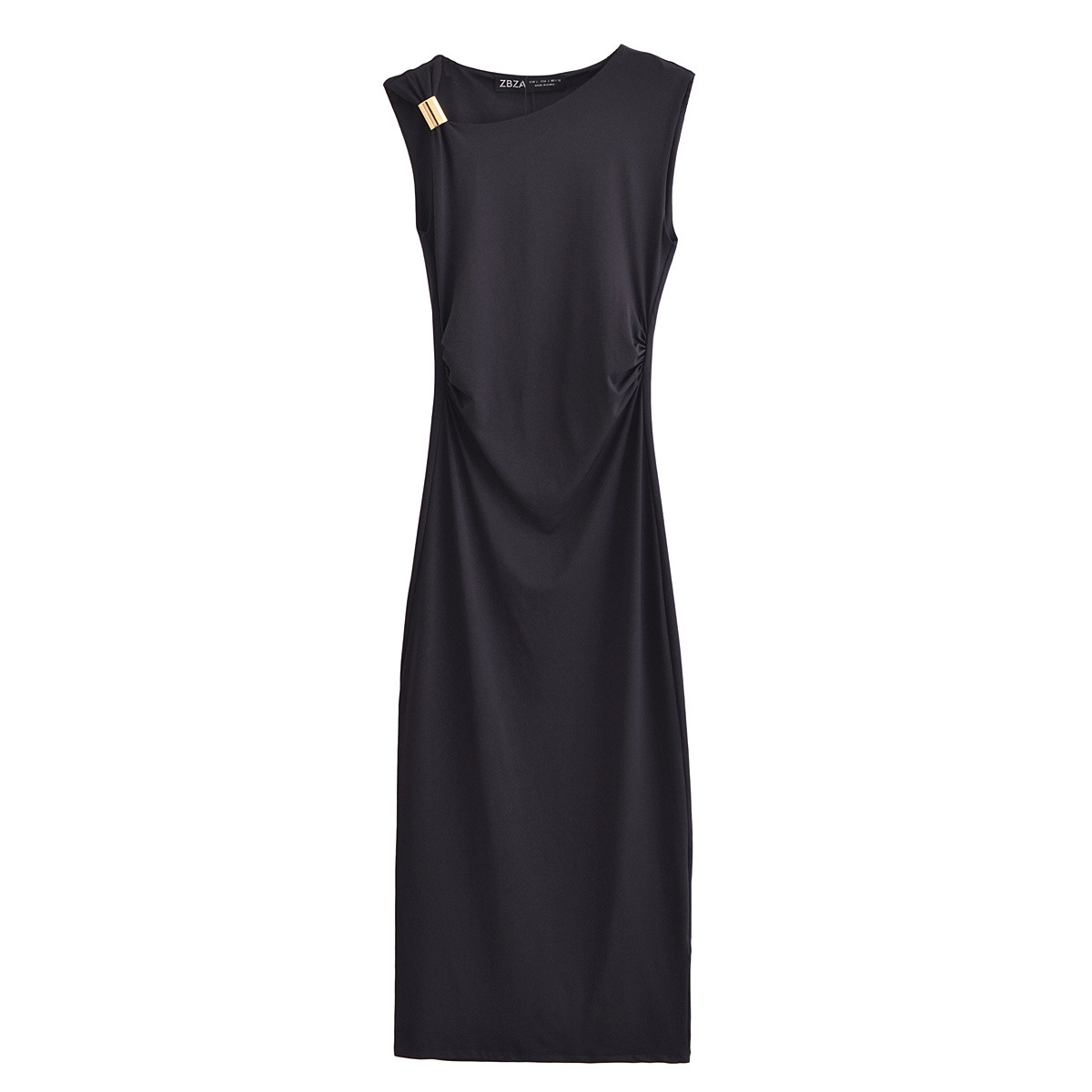 summer fashionable metal elegant long dress sleevless