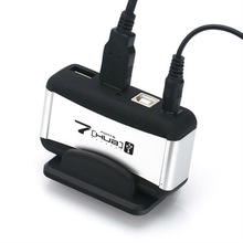 厂家供应立式7口USB 2.0 hub一拖七带底座HUB分线器7口高速扩展器