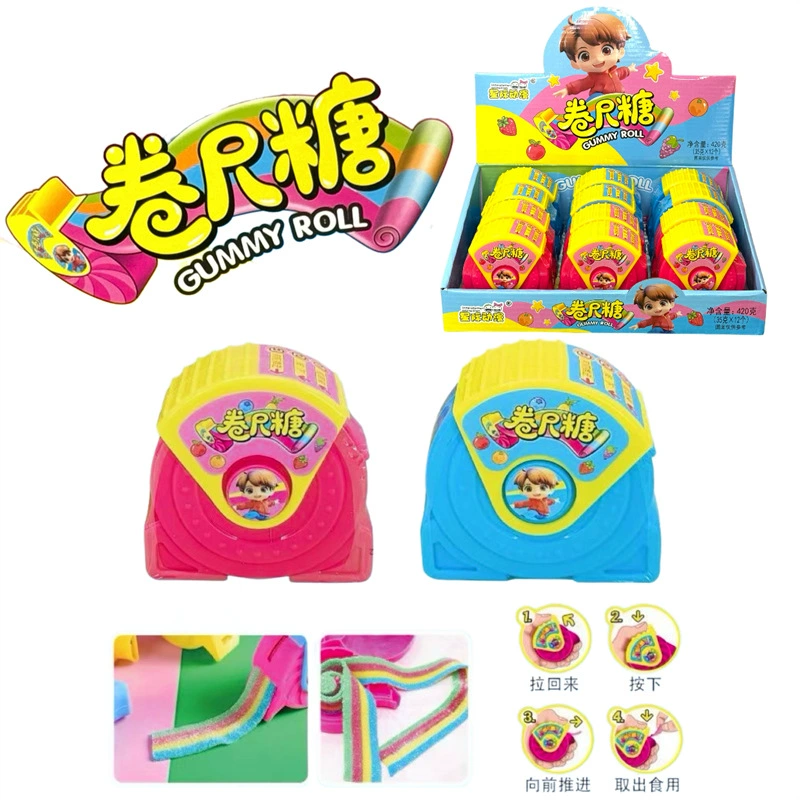 Производители оптовых продаж рулетки сахара смешанные фрукты помадка сетка красный 5 юаней сахар играть детские закуски