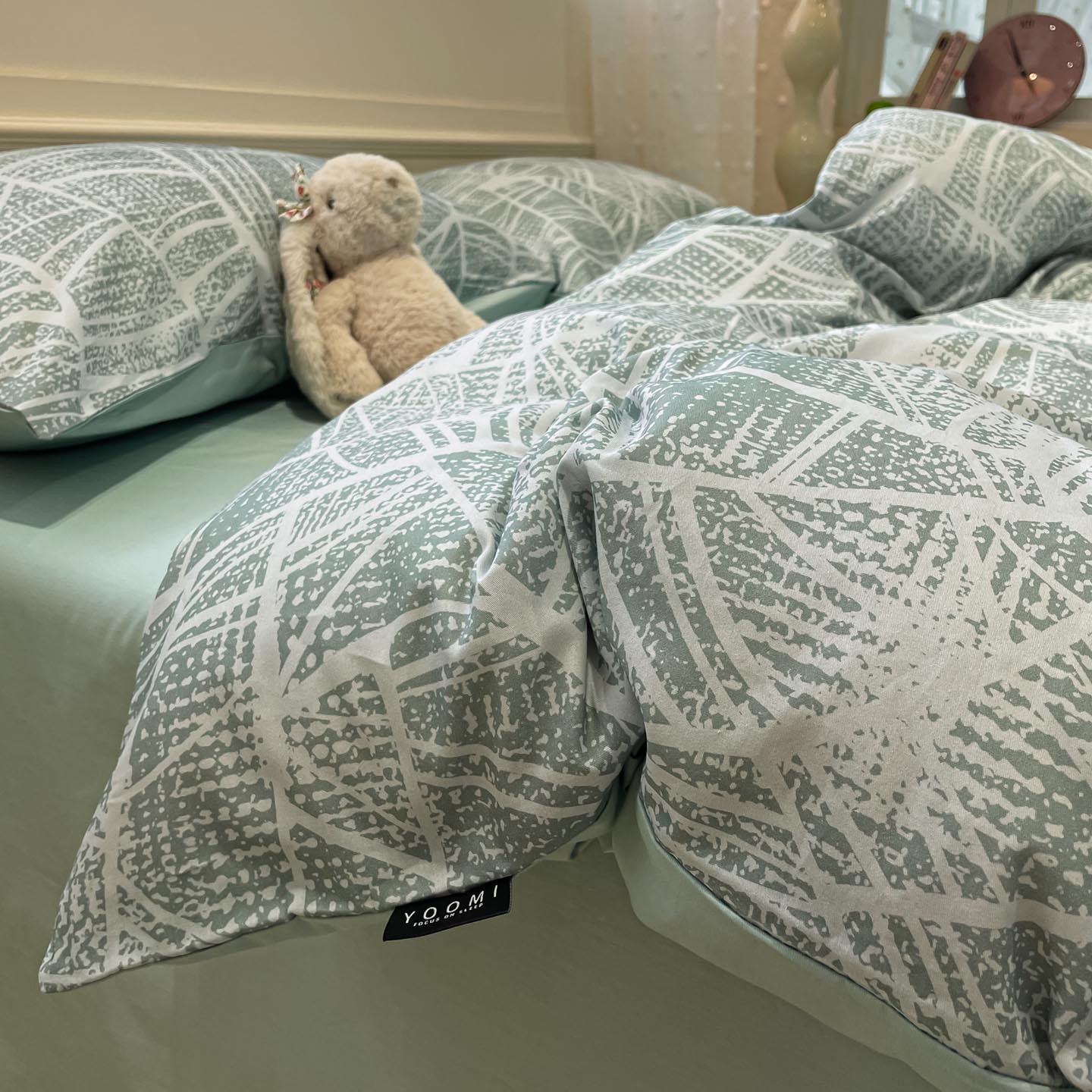 Cama de algodón de cuatro piezas set2025 nuevo algodón de cuatro estaciones sábanas universales set de cama de tres piezas