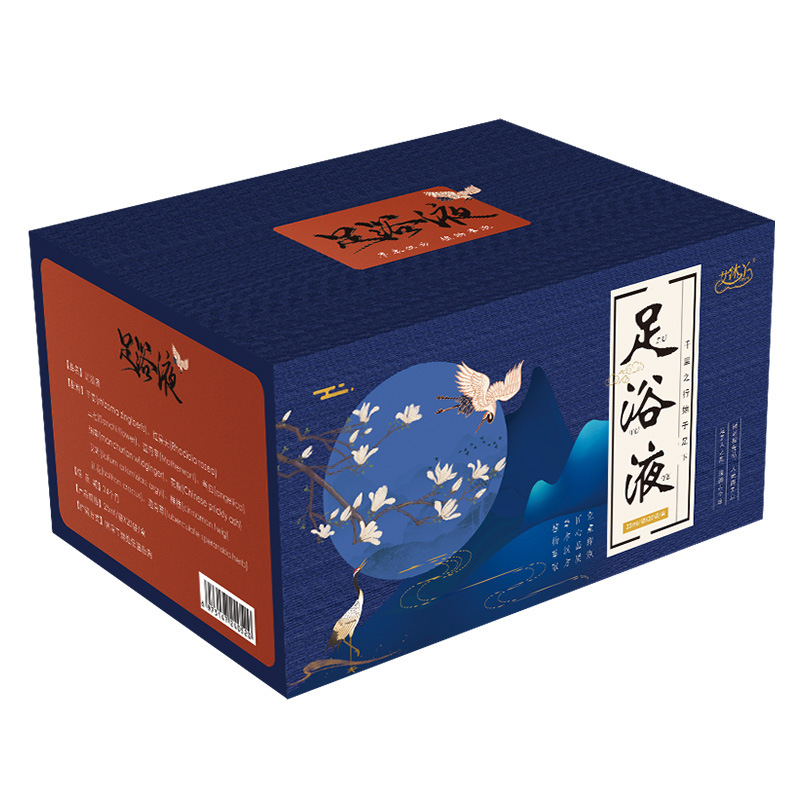 Twenty-four Flavor Foot Bath Liquid Herbal Boiled Ready-to-Use Foot Bath Packet with mugwort foot bath essence 25ml*20bags