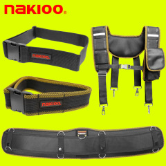 NAKIOO ツールベルトウエストプロテクター幅を広げ、厚く、丈夫で耐摩耗性の戦術的なウエストシールツールバッグクイックリリース特別なベルト