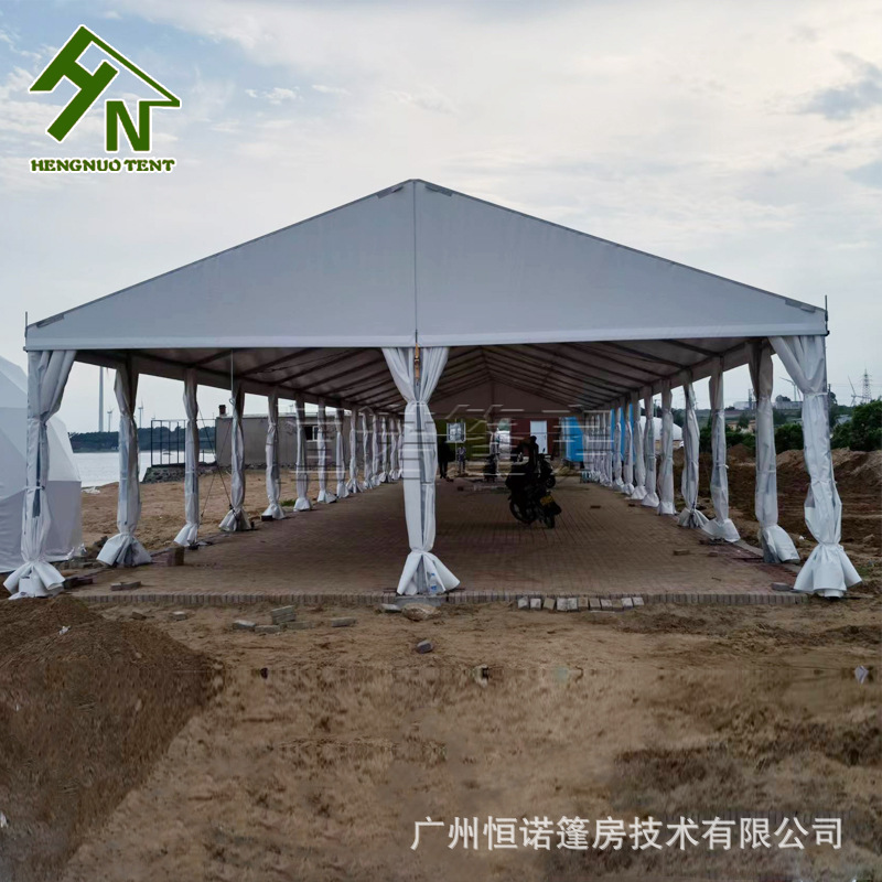 铝合金帐篷 户外营地民宿酒店篷房配套餐饮 广场实体厂家上门安装