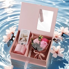 512护士节送护士院长玫瑰花束礼盒实用小礼品仿真花束高级感成品