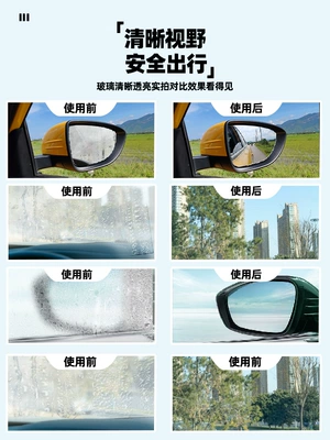Automotive glass defogging agent Agent Car Windshield Anti-Fog