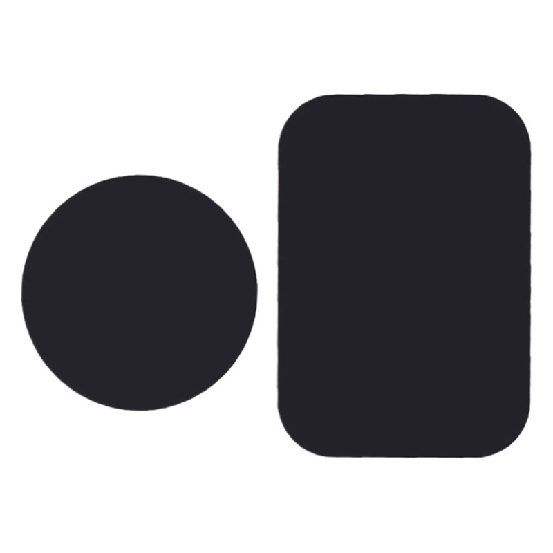 Магнитный держатель для телефона, круглый, из нержавеющей стали 430, магнитный лист, крепление для светильника, магнитный лист, черный