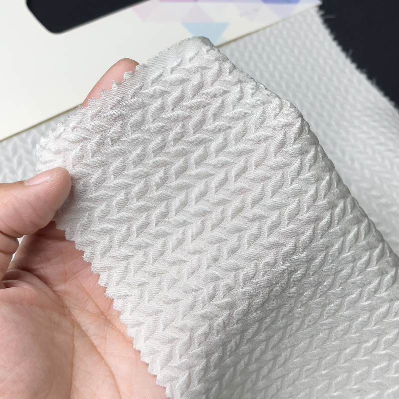 19 mm 140 puertas 100% seda de morera Jacquard seda de peces de seda FD6102