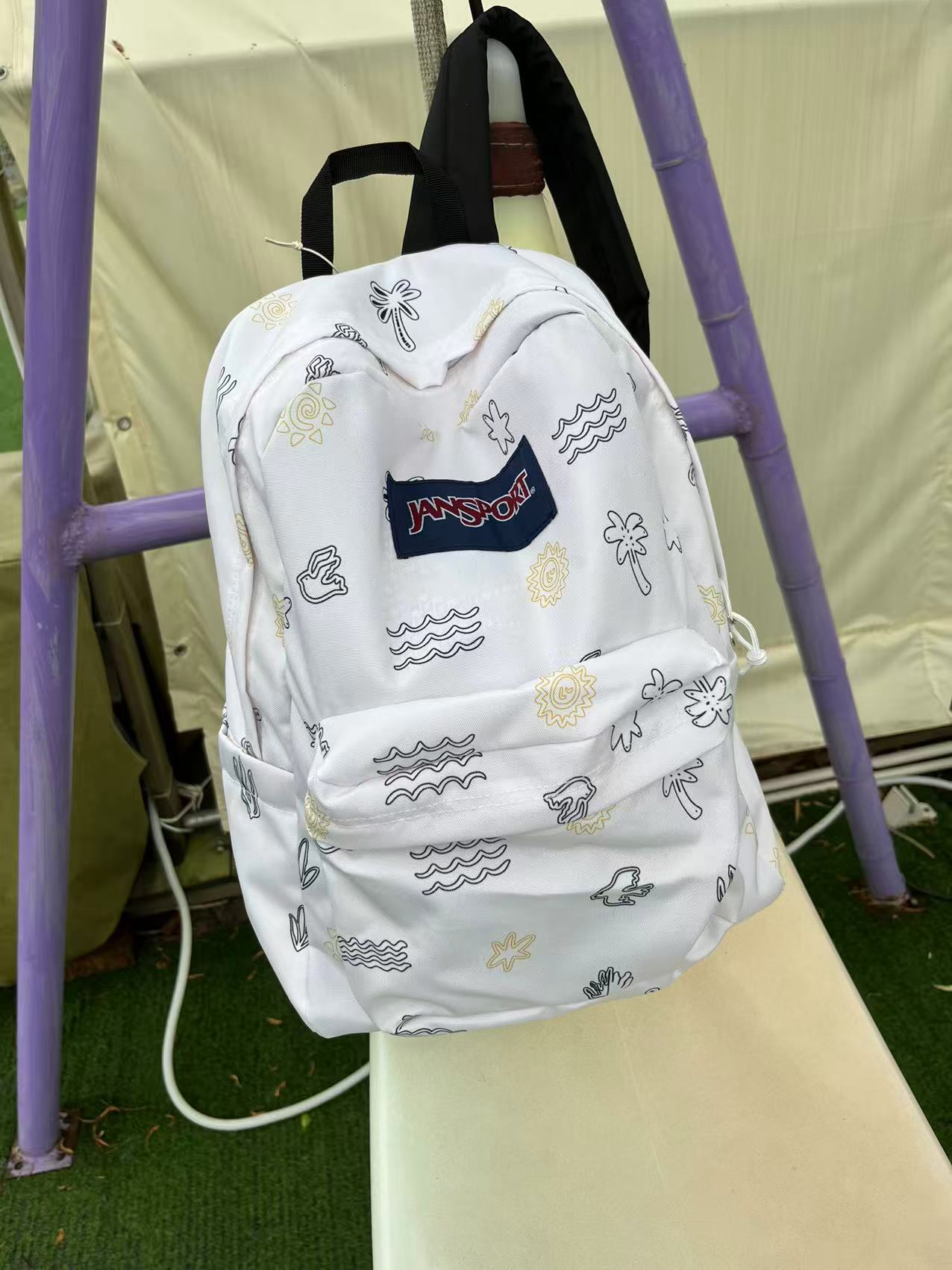 Mochila escolar Jansport Jasper para estudiantes de secundaria y preparatoria, mochila unisex para computadora, mochila de viaje de ocio