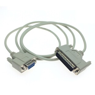 �S��ֱ�N9�D25 RS232���ھ�9���D25�DB9/DB25 �����D�K�ھ�1.5��