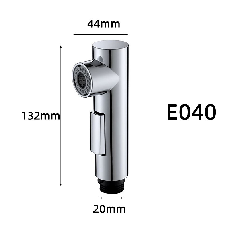 Kitchen pull-out faucet, showerhead, retractable replaceable head, dishwashing and kitchen sink pressurized anti-splash water outlet accessories undefined
