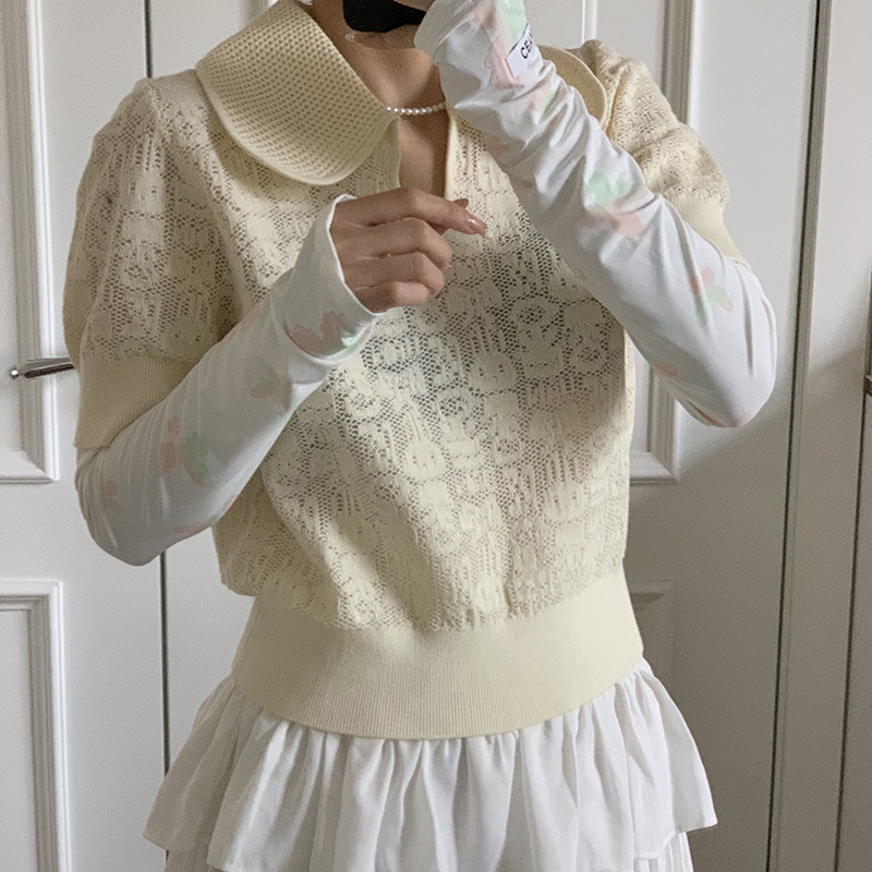 Mangas de hielo, mangas de seda de hielo, mujeres, ciclismo de verano, sombra al aire libre, protección UV, degradado, lazo, mangas de hielo, mangas de protección solar