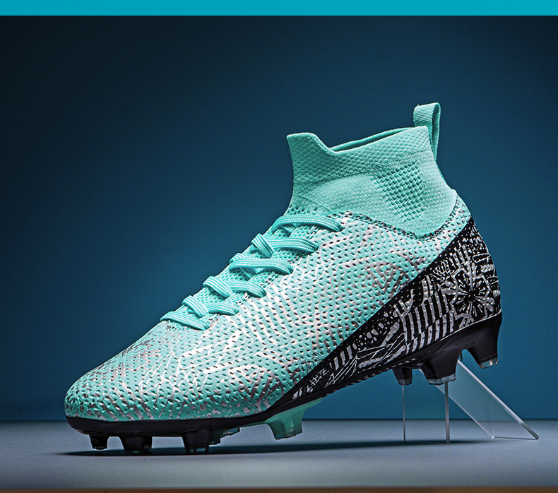 High Top Camo World Cup Long Broken Nail Match Kinder und Erwachsene Sonderangebot Fußballschuhe für Herren_voghion.com