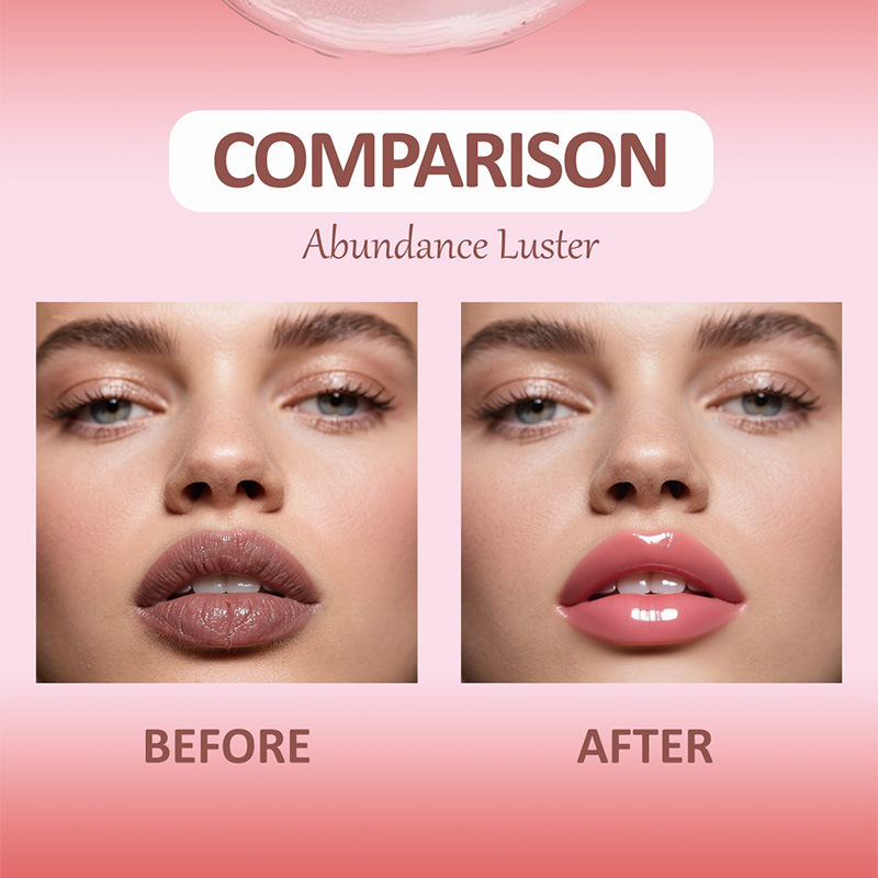 Transfronterizo lindo fresa humectante lipstick lubricante lubricante OEM personalizado forma de fruta lipstick personalizado al por mayor