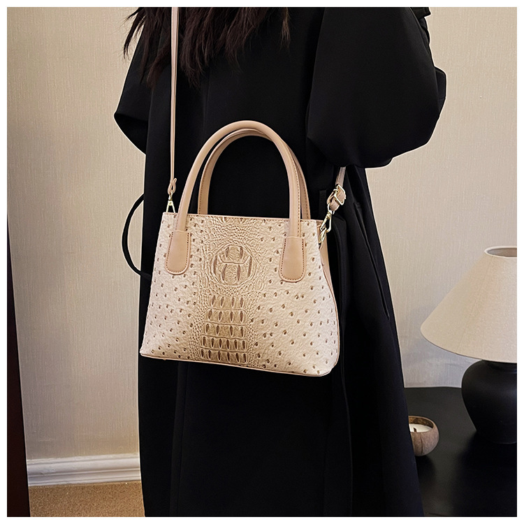 2024 New Fashion Crocodile Pattern Women's High Grade Handbag Single Shoulder Crossbody Bag BA_voghion.com
