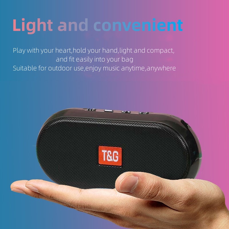 TG179 tarjeta portátil a prueba de agua al aire libre de alta calidad de sonido USB llamada de voz transmisión de señal altavoz Bluetooth
