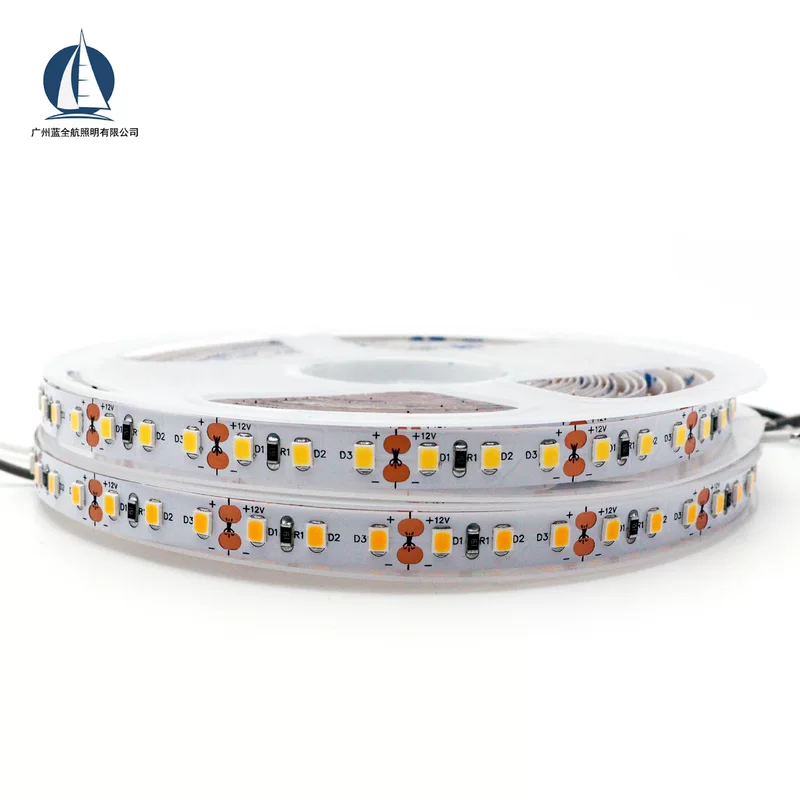 Лента ламп DC12V 2835 2700K/3500K/5000K 120 светодиодов 8MM для встраивания в винный шкаф