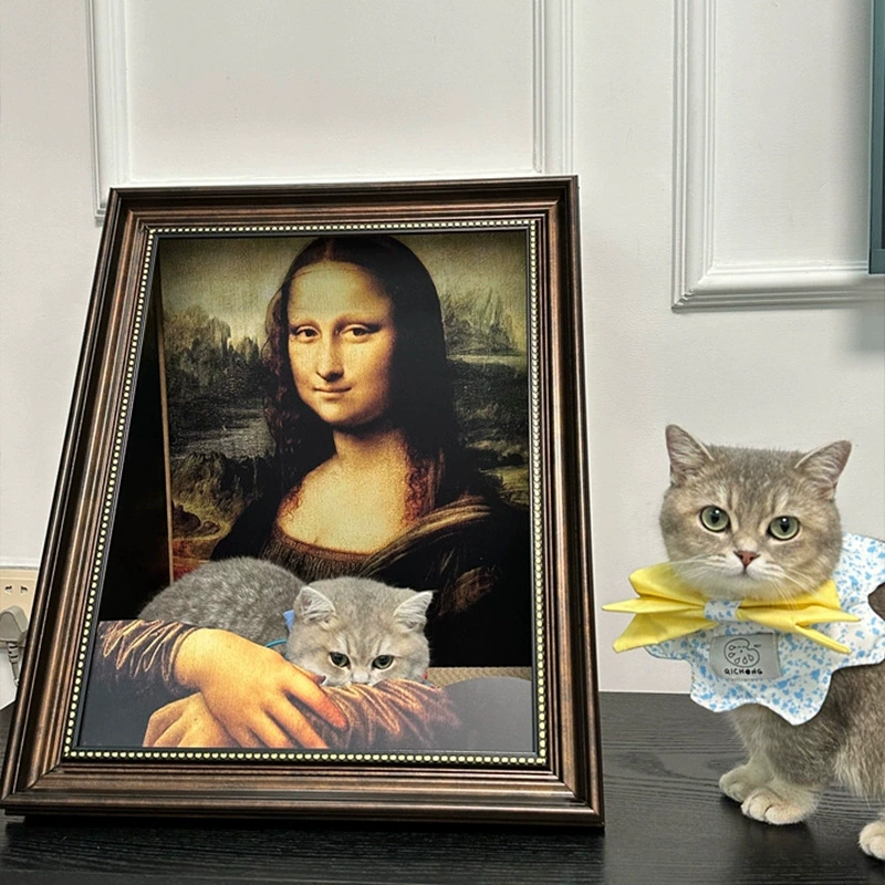 Трехмерная универсальная фоторамка, для питомца, кошки