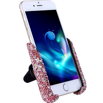Car phone holder, phone bracket navigation rack dual-use