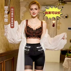 高腰显瘦塑身裤薄款塑形收腹收胯束腰提臀上托内裤美体裤无痕夏季