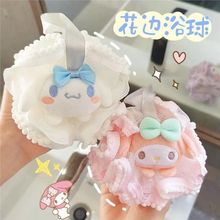卡通沐浴球浴花儿童洗澡不散家用宝宝女孩起泡大号搓澡神器可爱