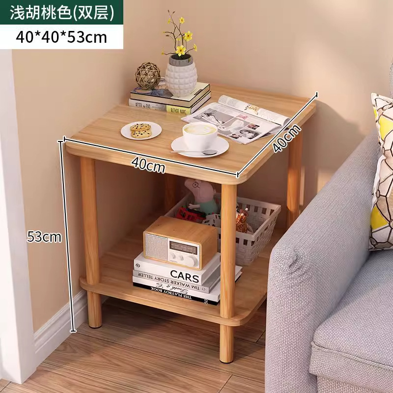 월넛색상 [40*40*53] 더블레이어 수납