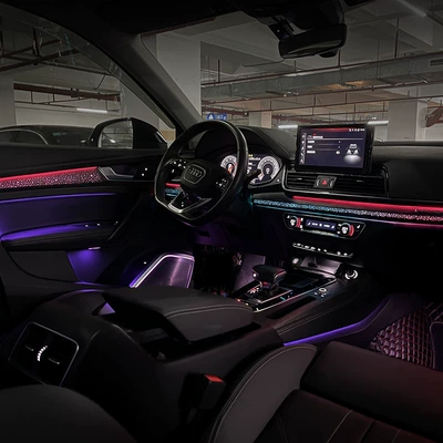 Audi Q5L-2018-2025, Panel (Dashboard) işıqlandırması