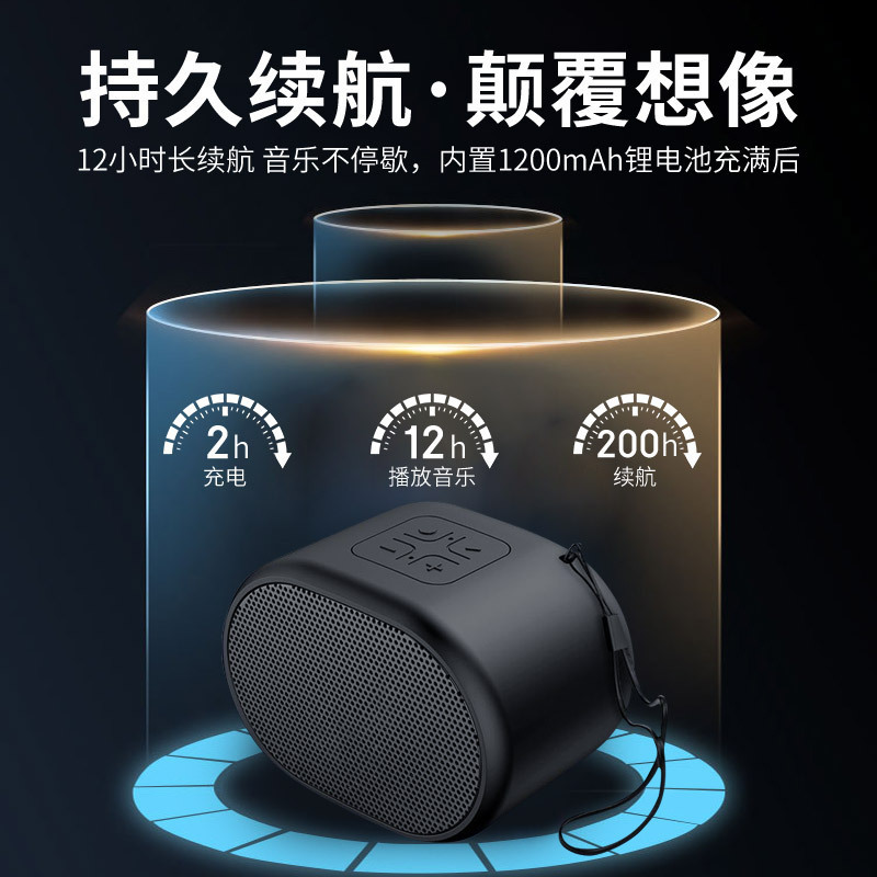 HP bluetooth音s 02無線bluetoothスピーカーが光るミニデスクトップコンピュータ音響屋外携帯|undefined