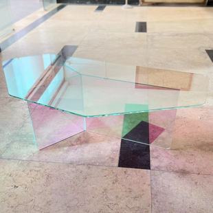 Shanghai net red colorful glass display props glass shape a wide variety of decorative strong factory direct sales