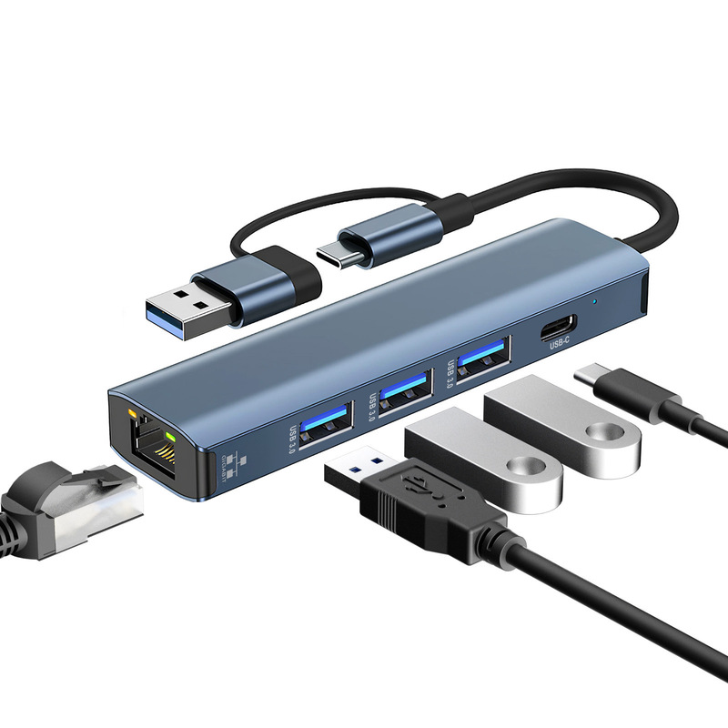Cross-border new typec gigabit network card usb3.0 for apple macbook docking station manufacturers in stock Cross-border new typec gigabit network card usb3.0 for apple macbook docking station manufacturers in stock