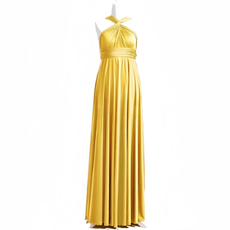 European and American Explosions Multi-threading Multi-rope Cross Backless Sexy Bandage dress Long and Short