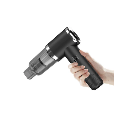 Car Vacuum Cleaner, Handheld, Small, Dual-Purpose for Car and Home, Wireless, Super Strong Suction, Rechargeable for Use in the Car (Tozsoranlar) - black-wireless-model-ball-motor-9000pa