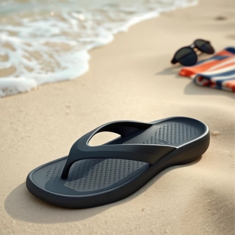 Men's Trendy Summer Flip-Flops for Outdoor Wear, High-End Non-Slip Outdoor Beach Flip-Flops for Men in Summer