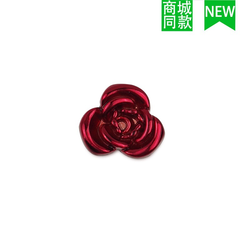 クロスボーダー卸売新しいクロックスアクセサリー靴バックル金属レターチェーン適応クロス靴花 DIY アクセサリー|undefined