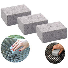 Home Outdoor Grill Cleaning Brick Grill Stone Cleaning Brick Baking Pan Tool High Temperature Resistant Stone Brush Wipe Cross-border