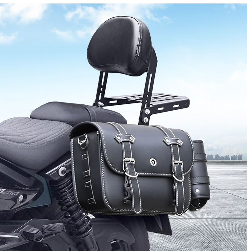 Suitable for Zongshen Cyclone Aqs250 Passenger Backrest, Motorcycle Backrest, Waistrest, Rear Shelf