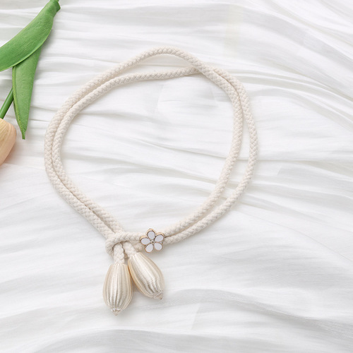 Wholesale Creative Adjustable Oxford Cotton Rope Curtain Ties, Curtain Accessories for Tying Up Curtains